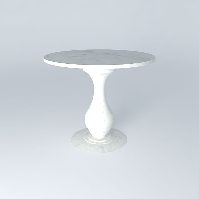 3d Classic Side Table Cgtrader Classic Side Table 3d Model Max Obj 3ds Fbx Stl Dae 2