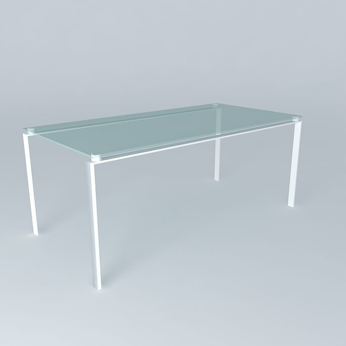 desk table Foster glass