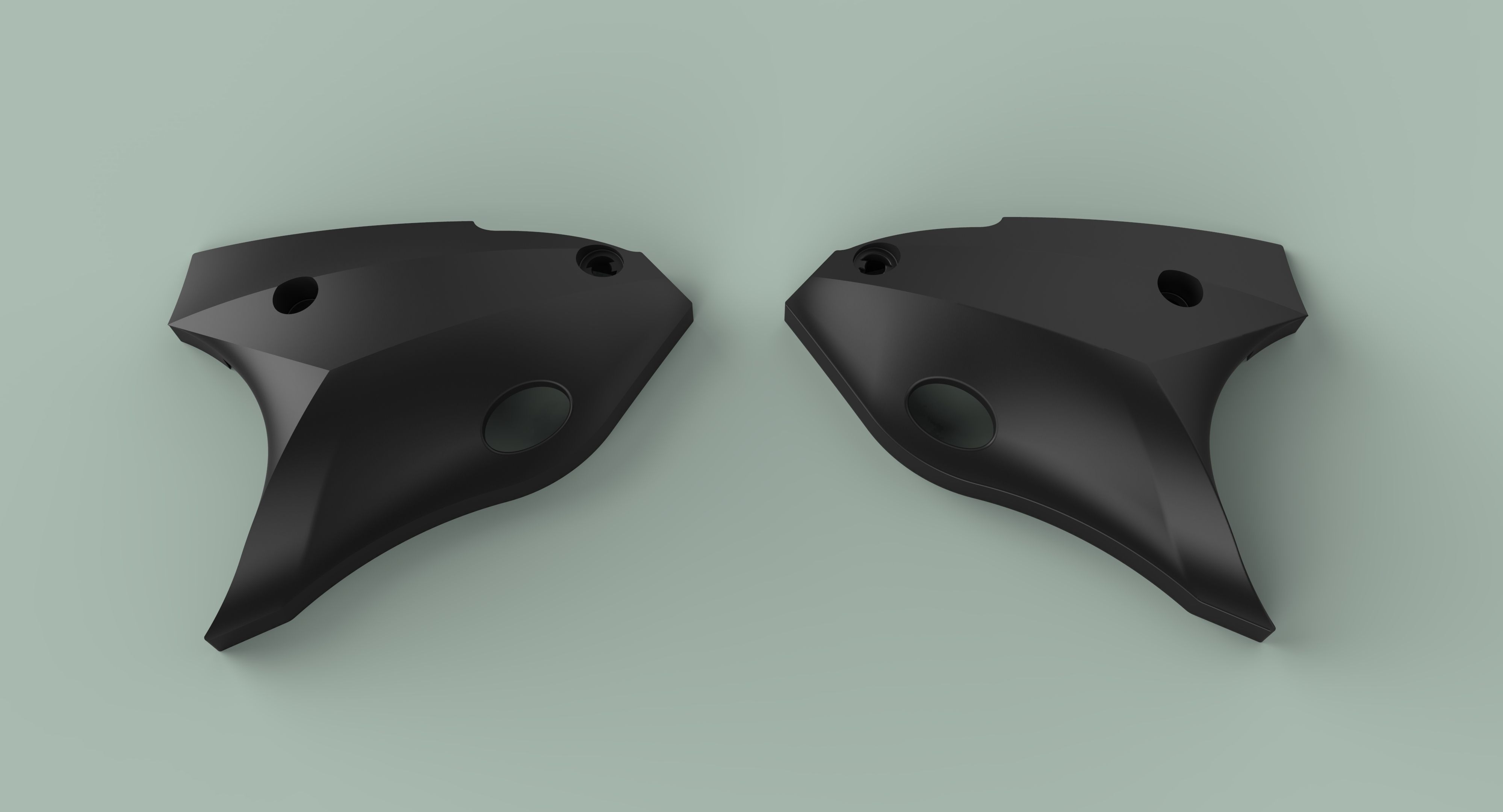 Top covers of shift lever SHIMANO STEF507 free 3D model 3D printable