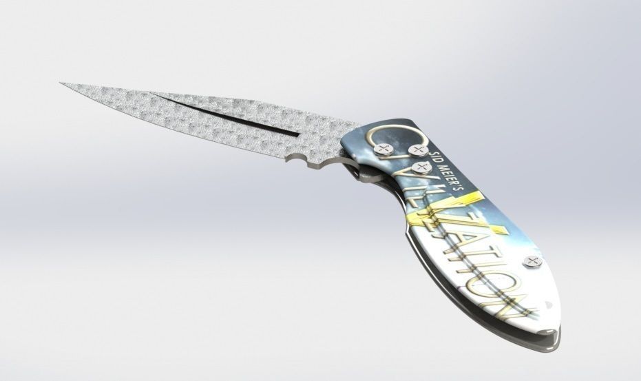 Switch Knife 3D model CGTrader