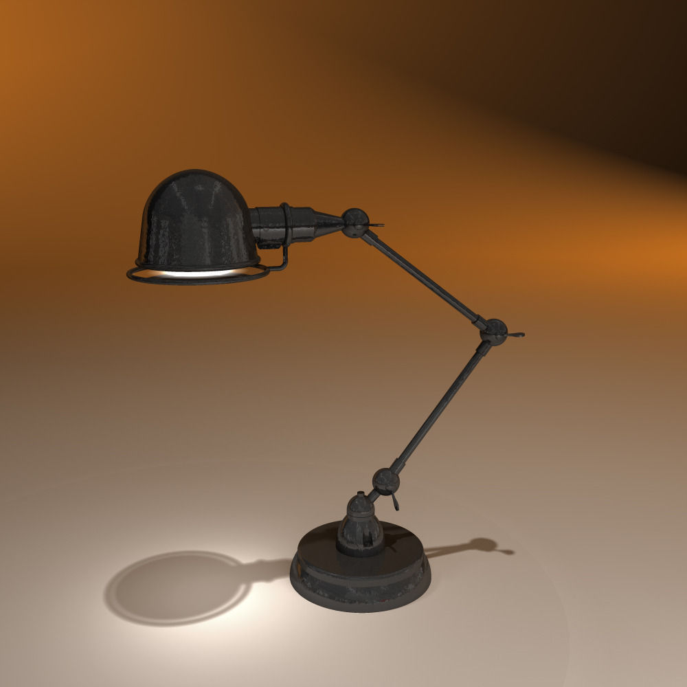 RESTORATION HARDWARE Atelier scissor task table lamp 3D model CGTrader