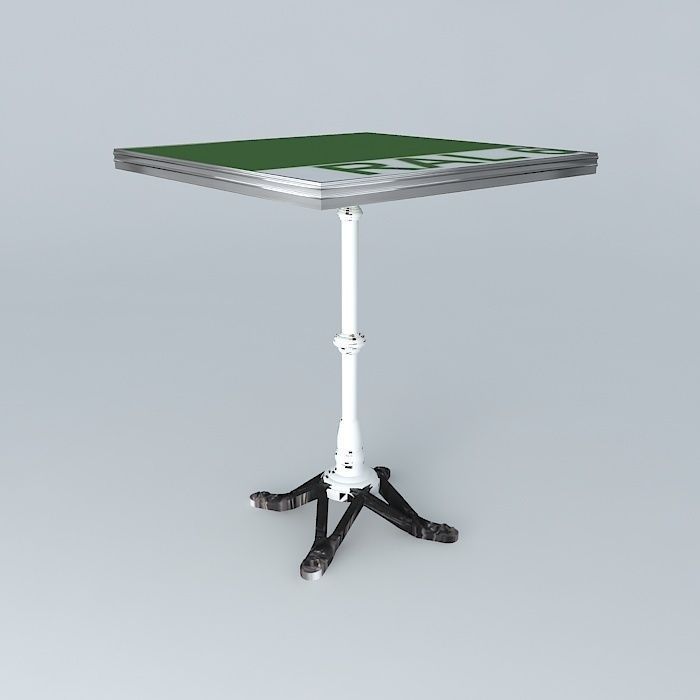 BISTRO TABLE SQUARE 3D model