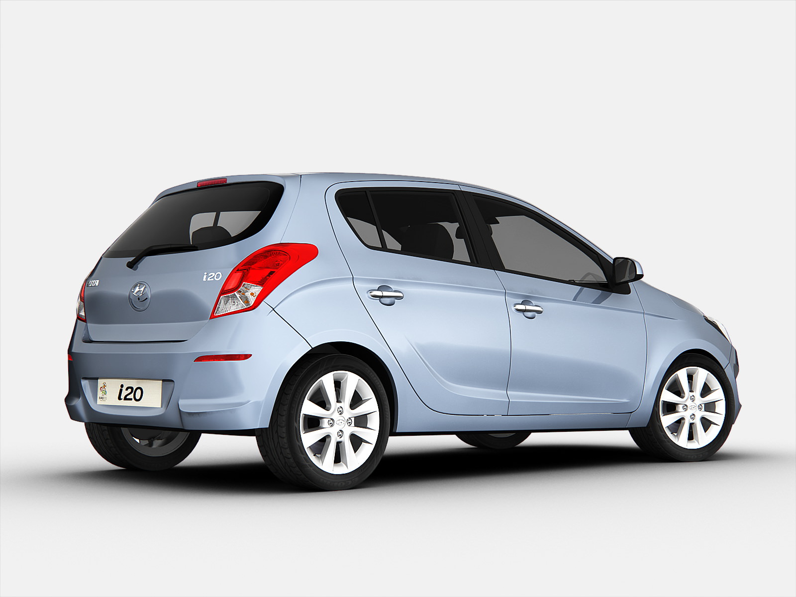 Hyundai i20 2013 3D model CGTrader