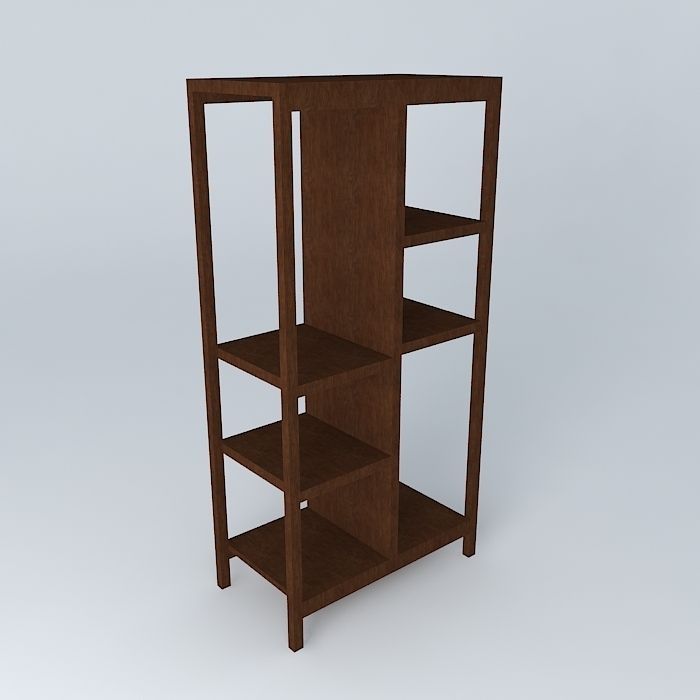 bookcase bookshelf Free 3D model