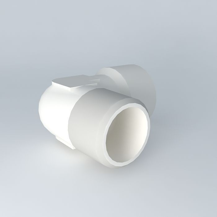 Square tapered male R1  2 Round Female G1  2 Free 3D model