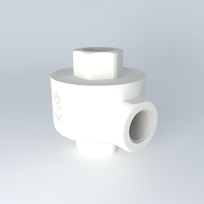Quick drain valve 1 8 Free 3D model