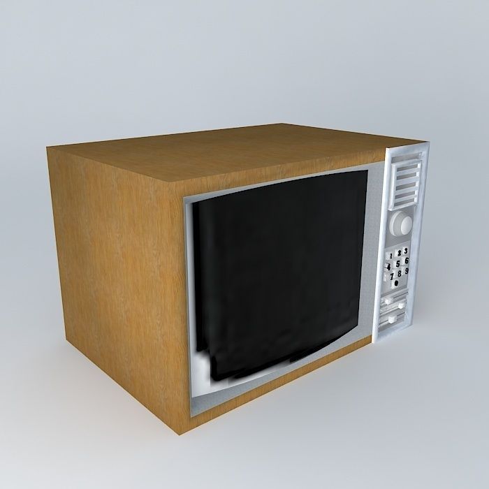 3d Cathodic Tv Cgtrader