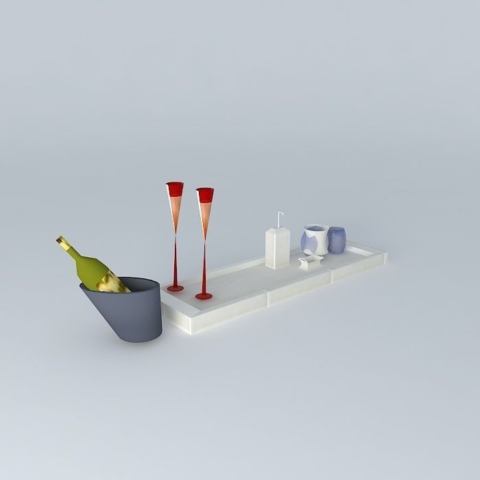 SPA tray Free 3D model