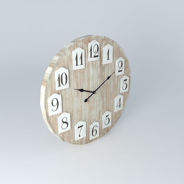 CLOCK EMELINE houses the world 3D model