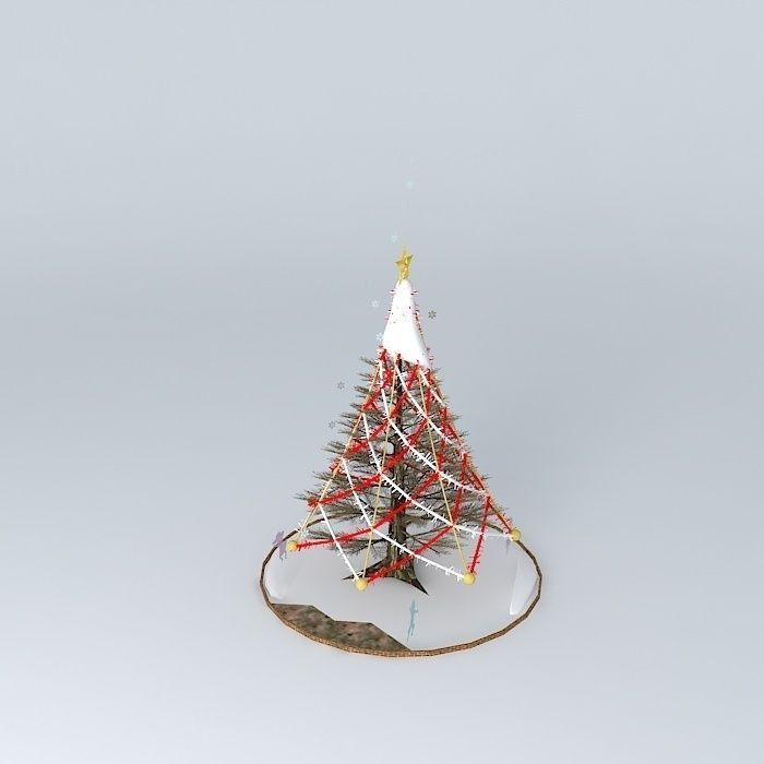 Magic Christmas Tree free 3D model | CGTrader