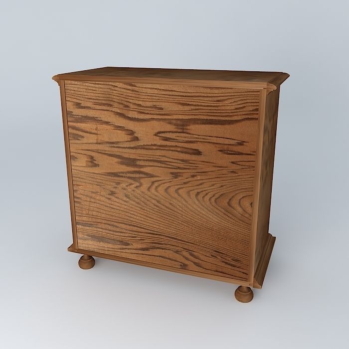 Convenient Chest of Drawers free 3D model CGTrader