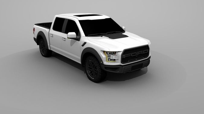 Model Ford F 150 Raptor 2017 Cgtrader Ford F 150 Raptor 2017 Model Obj Mtl S Fbx C4d Stl Dae 1