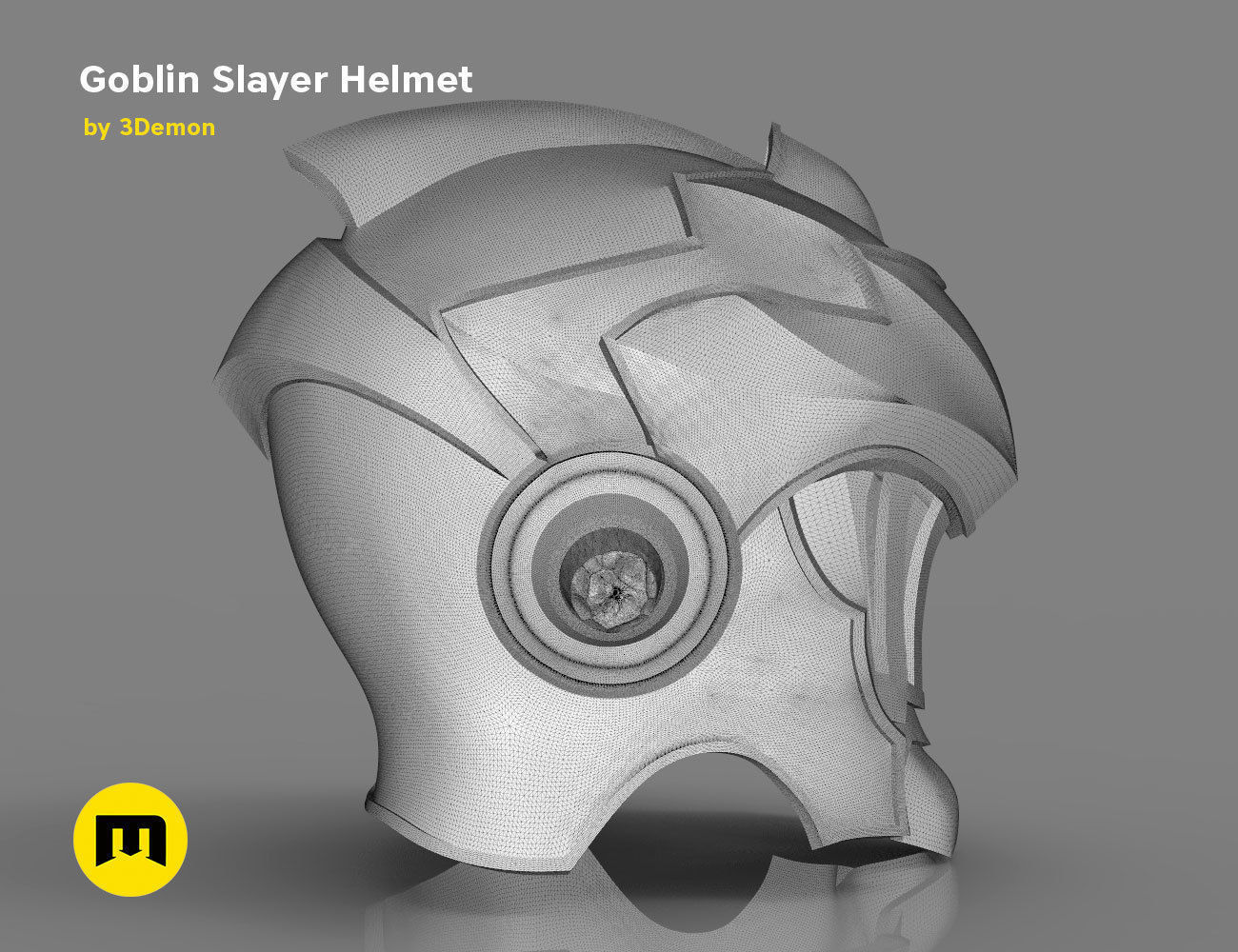 Goblin Slayer Helmet 3D model 3D printable | CGTrader