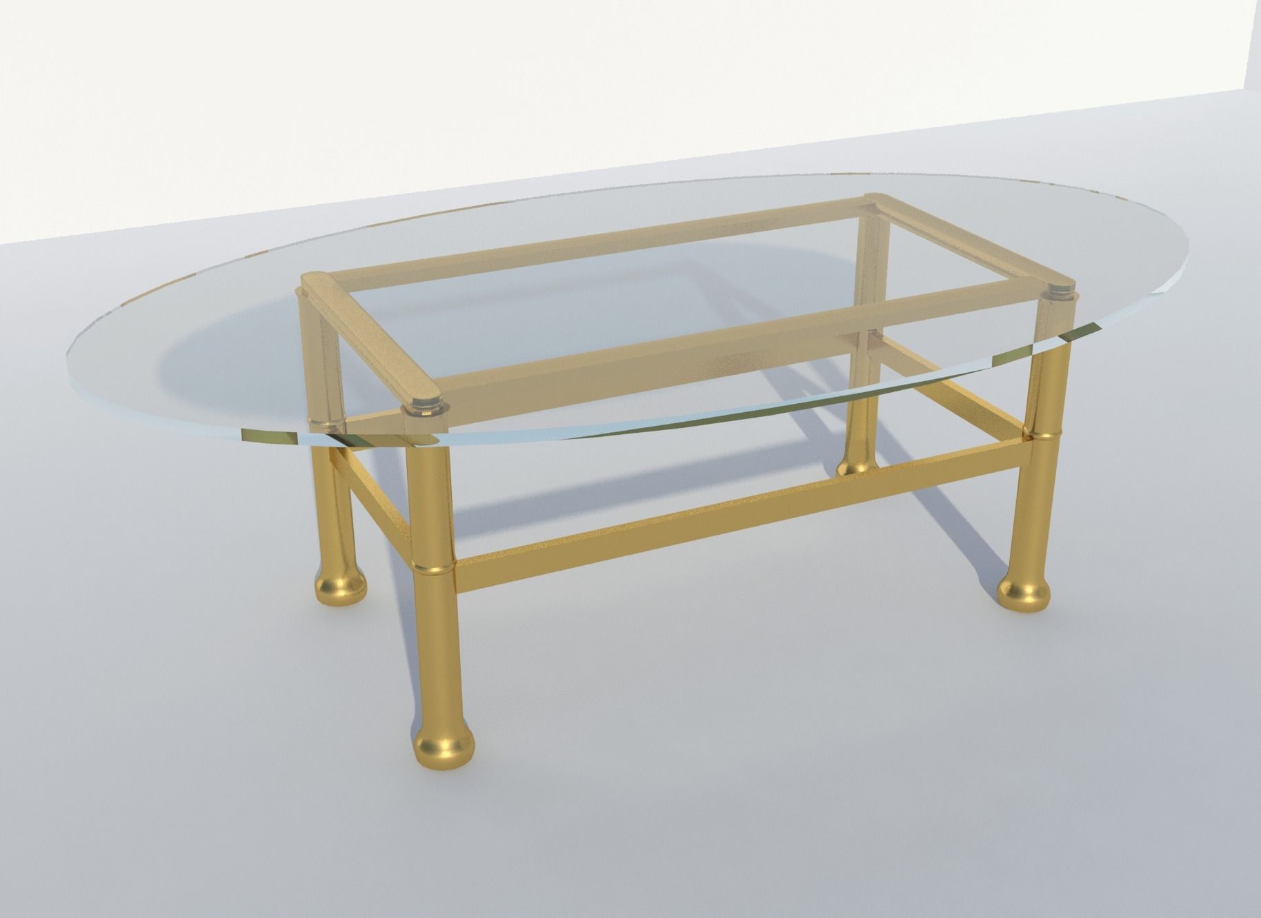 Coffee table 3D model