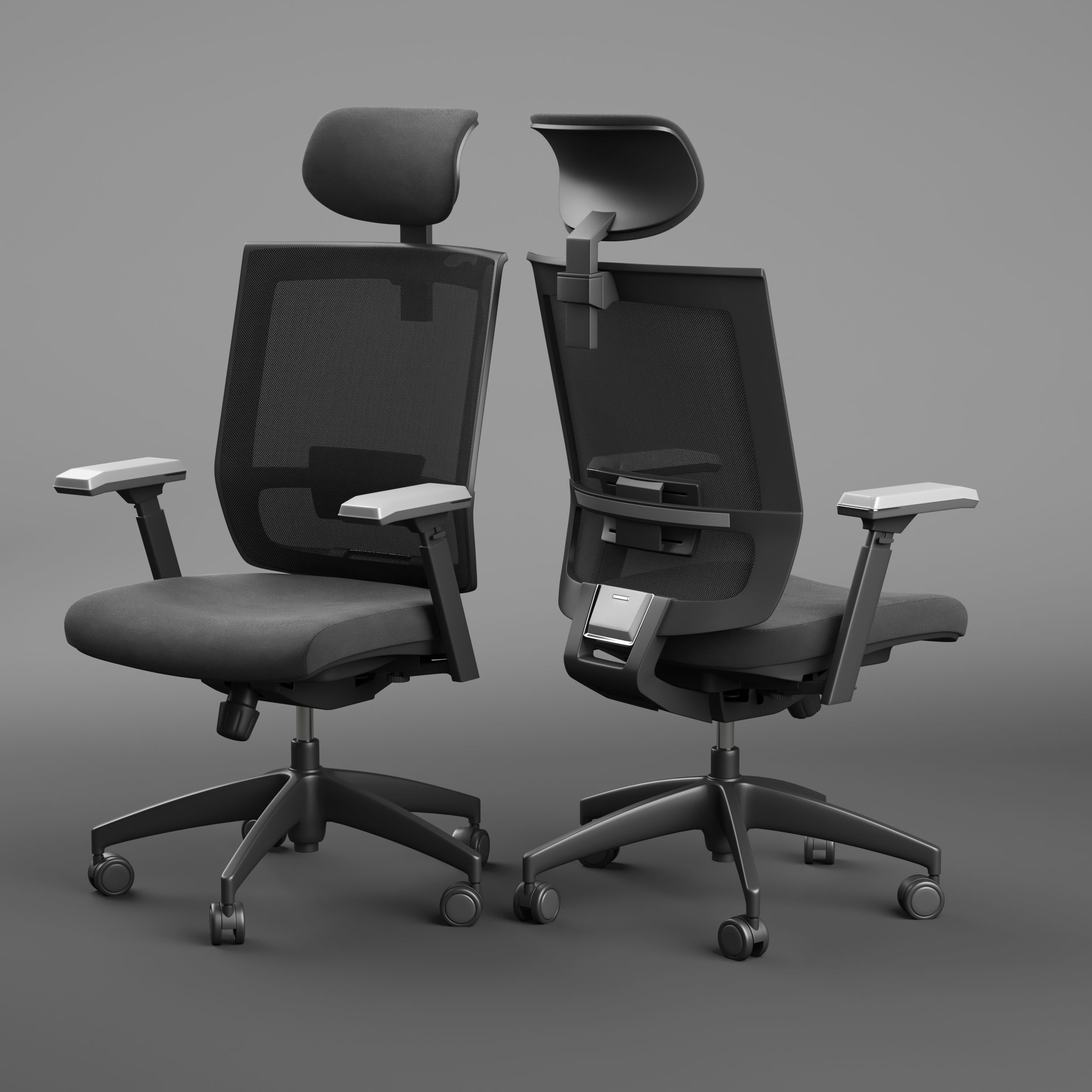 Office chair T04 Z MAX 3D model CGTrader