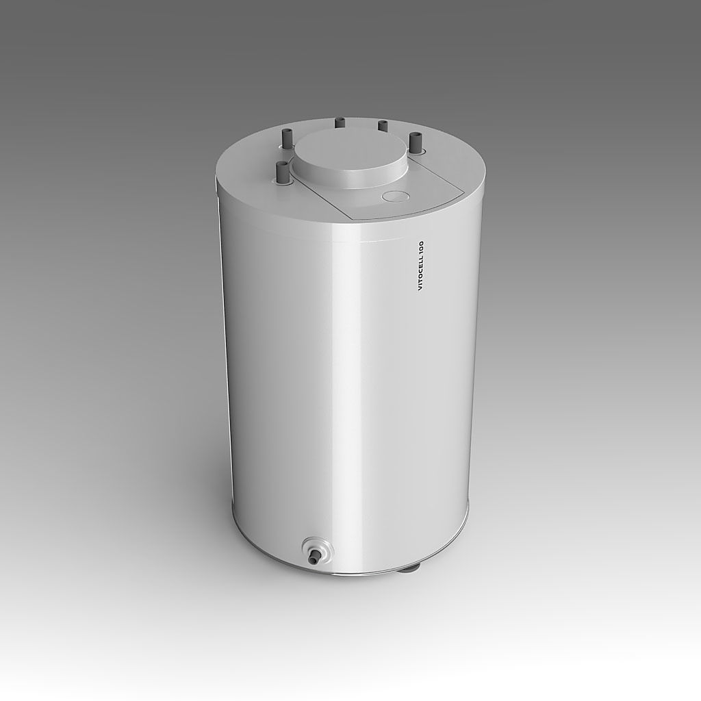 Viessmann Vitocell 100 hotwater boiler 3D model