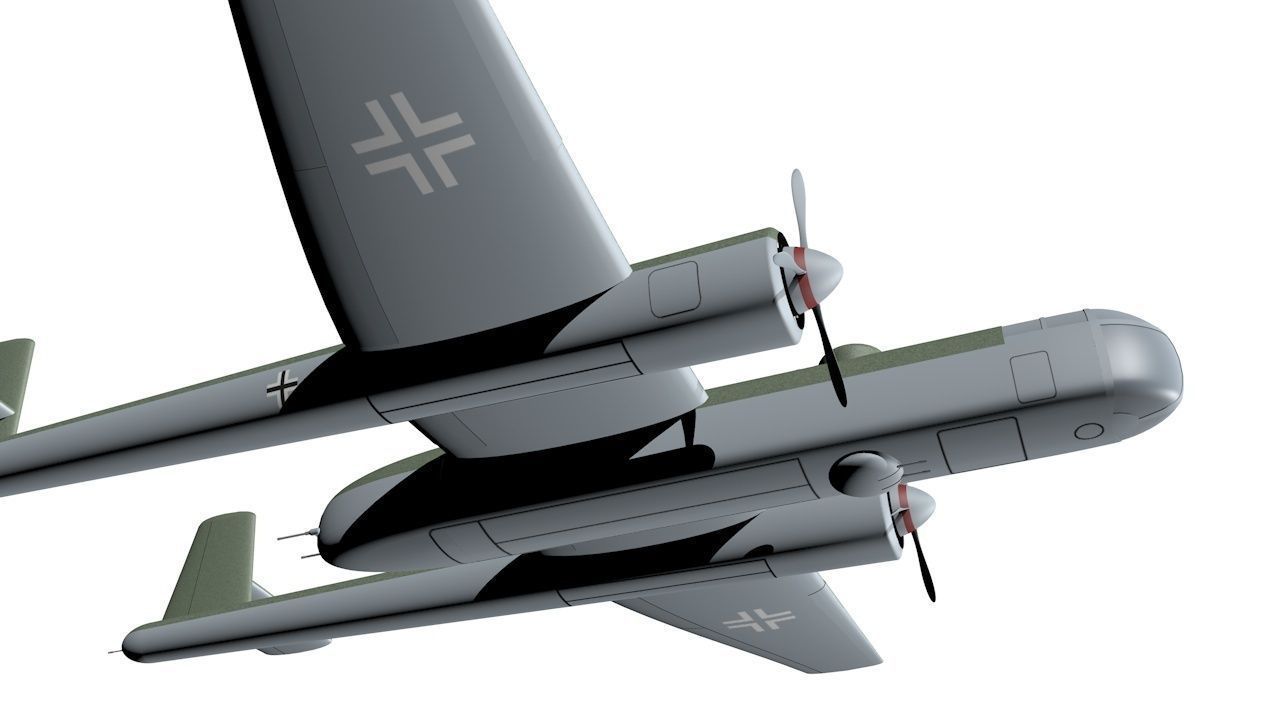 Arado Ar E 340 3D model CGTrader