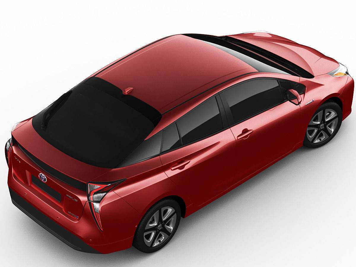 Toyota Prius 2016 Cgtrader Toyota Prius 2016 Model Max Obj Mtl S Fbx C4d Lwo Lw Lws 7