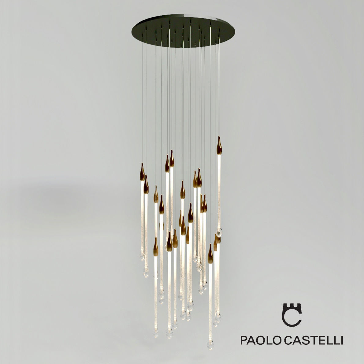 Chandelier Allure round from Paolo Castelli 3D model