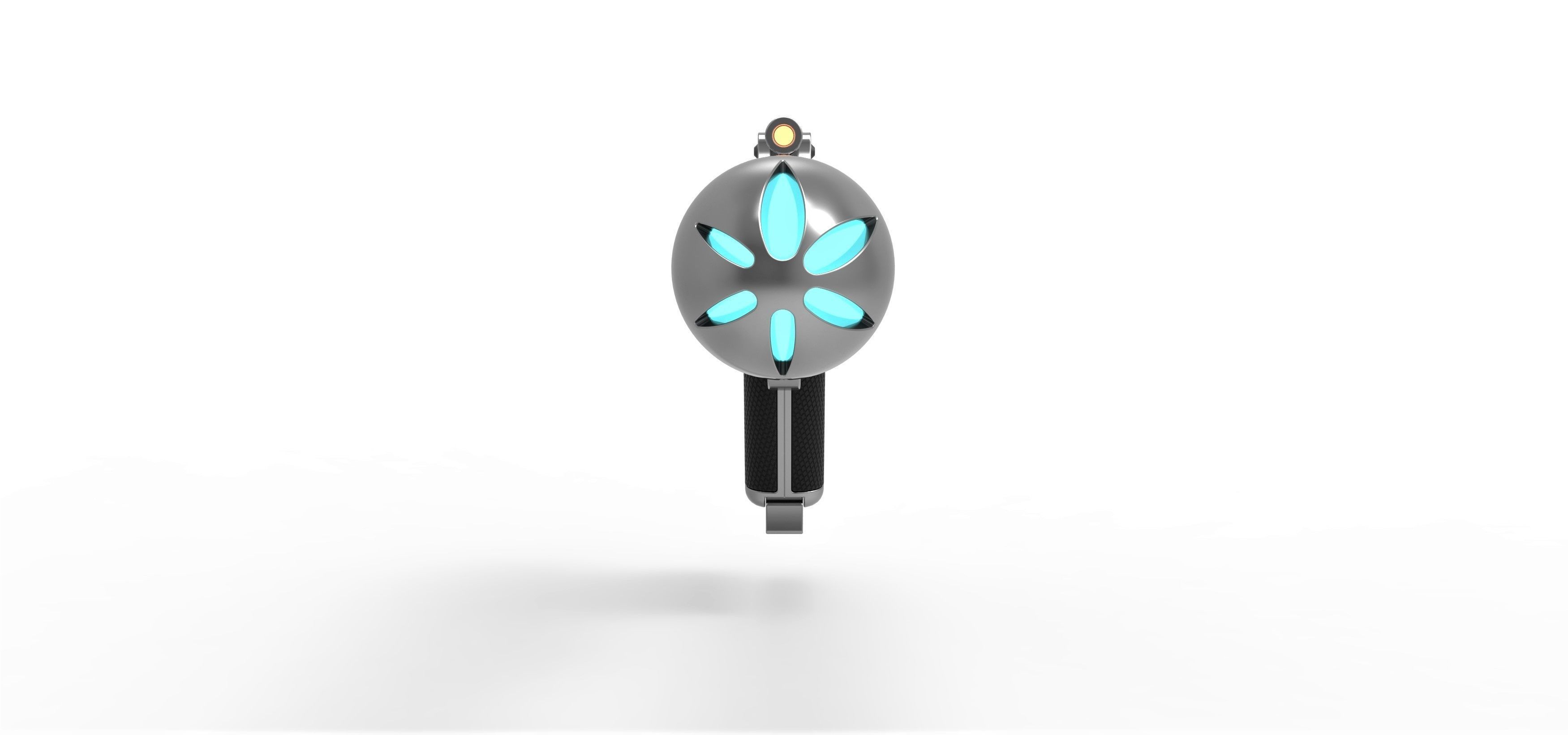 Standard issue agent sidearm J2 from the movie Men in Black 3D model