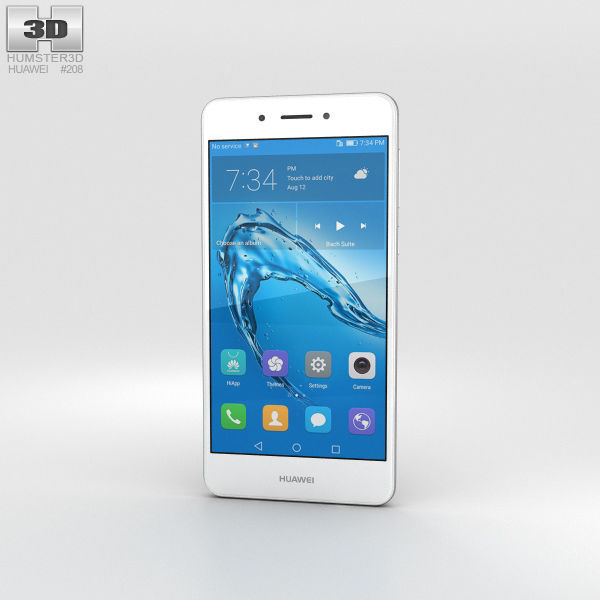 Huawei Enjoy 6s Silver 3D model