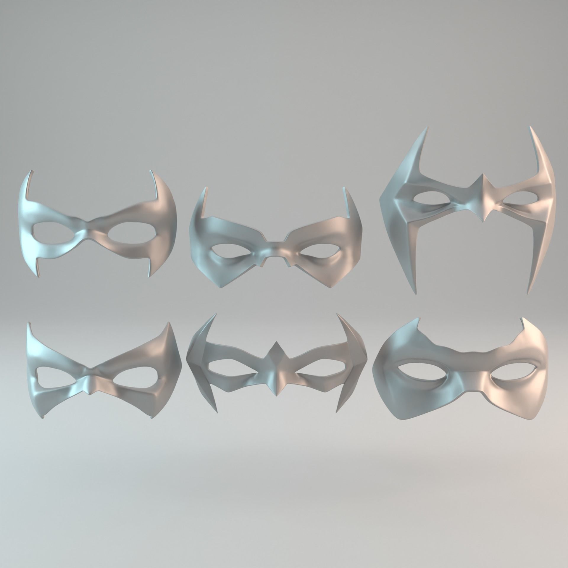 6 Batman sidekicks eye masks