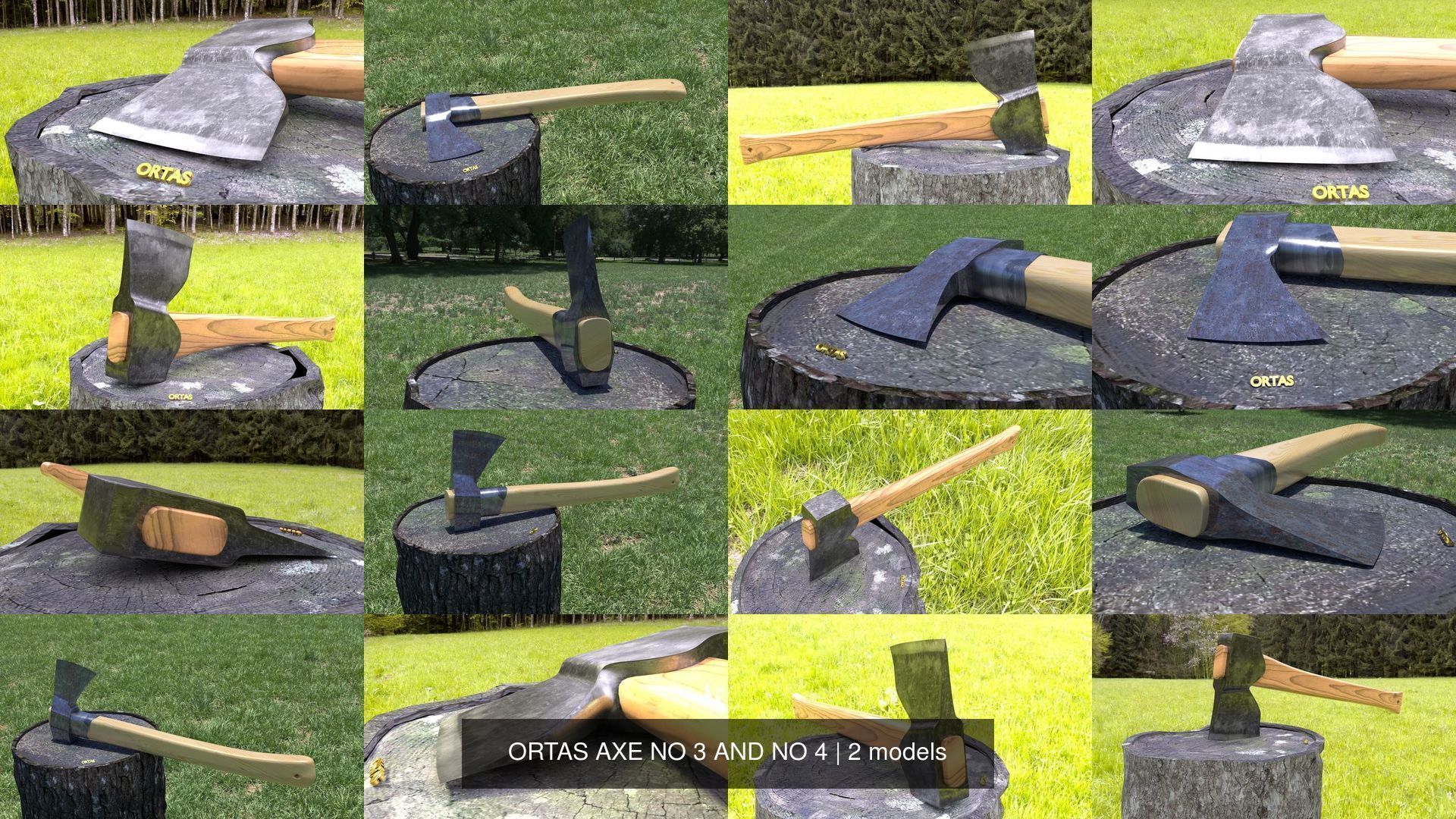 ORTAS AXE NO 3 AND NO 4