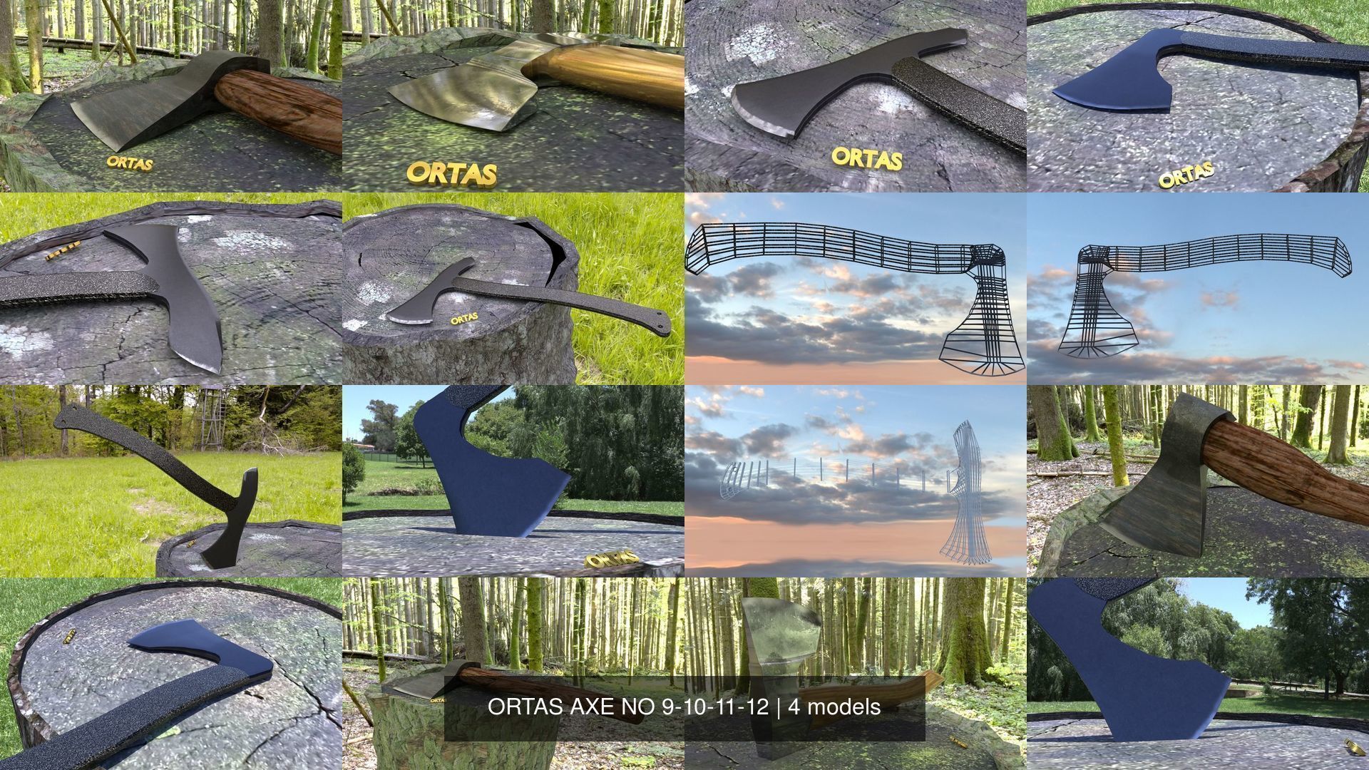 ORTAS AXE NO 9-10-11-12