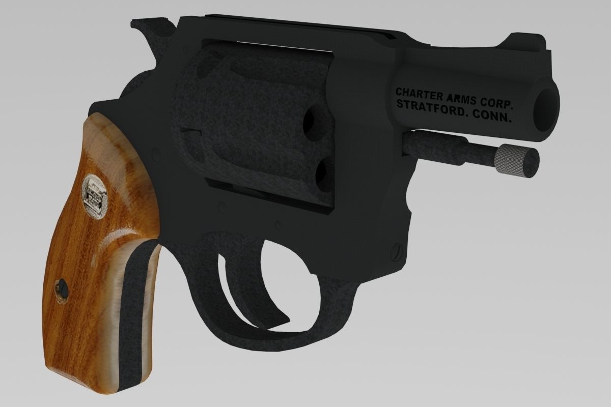 Charter Arms Off Duty 38 Special Black 3D model