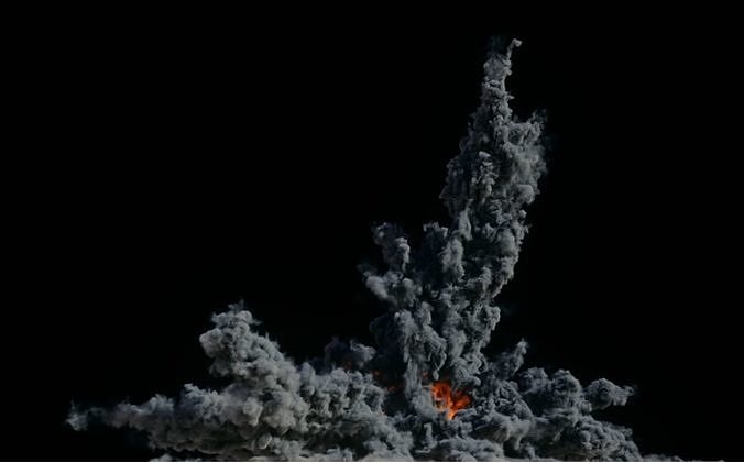 Houdini Grain Advection super fast Explosion