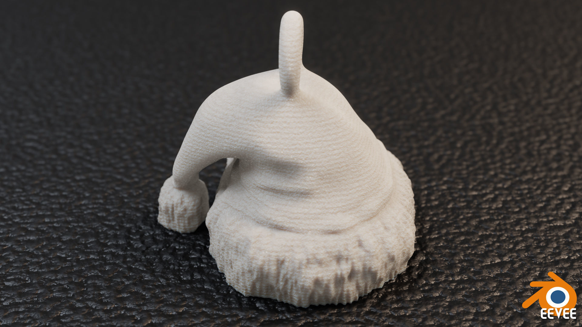 Printable Santa Hat Pendant - Ornament 3D model 3D printable | CGTrader