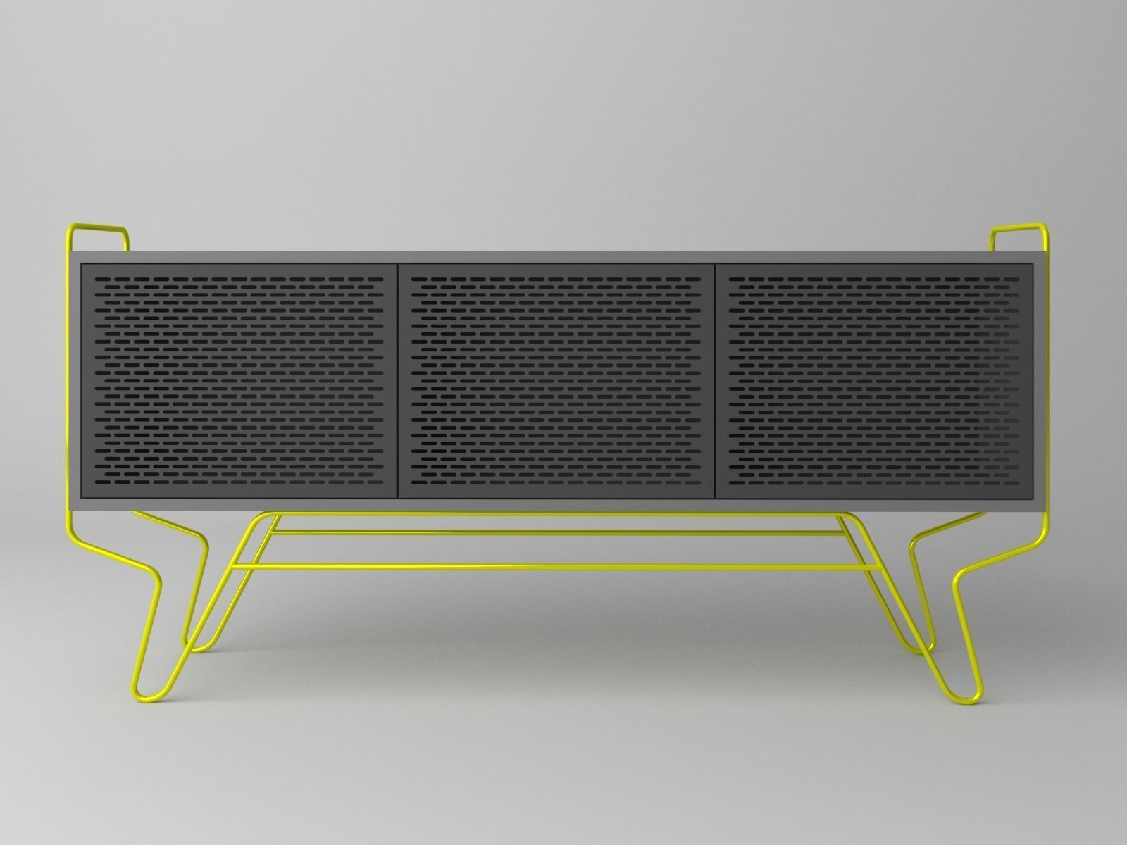 MODERN MINIMAL CONSOLE 3D model