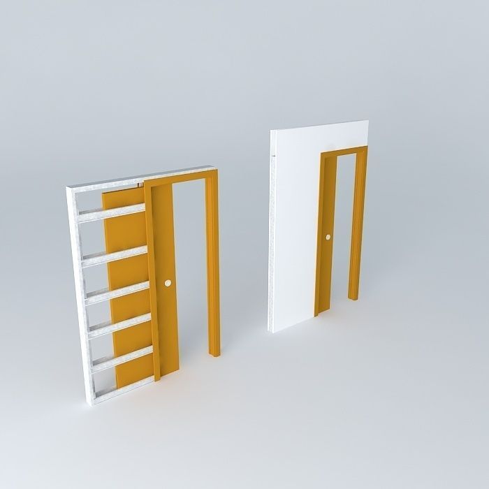 Scrigno Sliding Door A Brick Partition Wall 70 To 125 Or 100 Free 3d Scrigno Sliding Door A Brick Partition Wall 70 To 125 Or 100 3d Model Max Obj