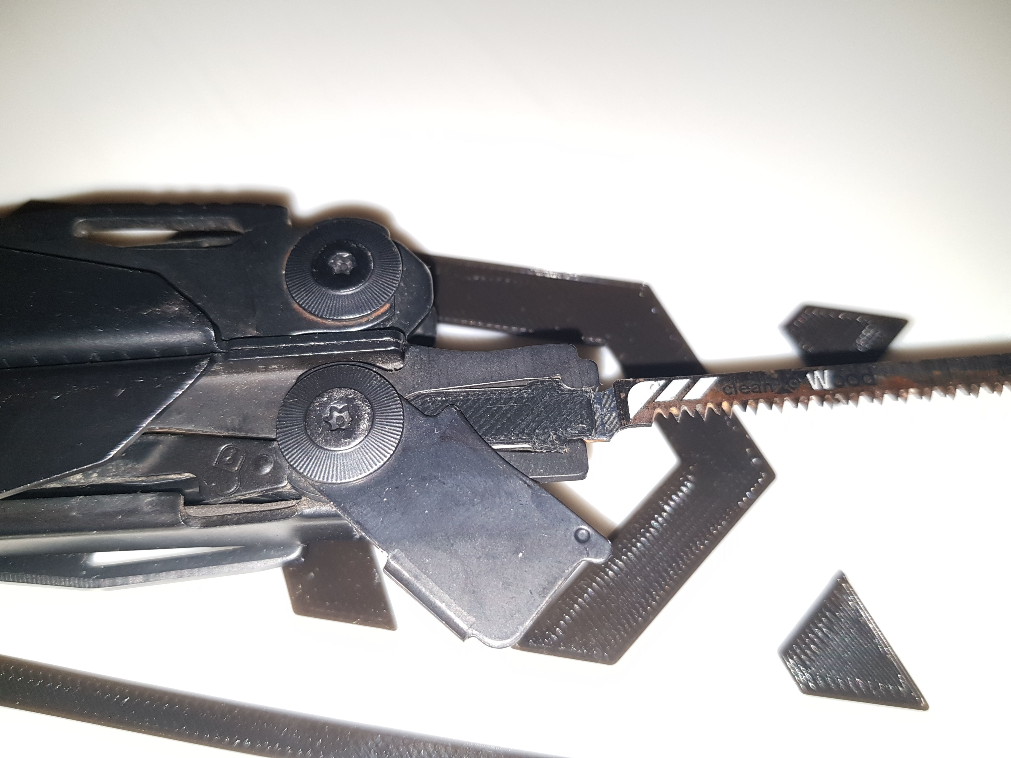 Leatherman Surge TShank Spacer for jigsaw blades 3D model 3D printable