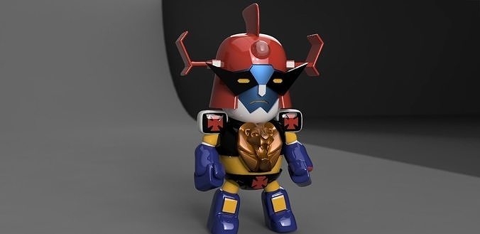 Mini - Daltonious mecha figures free 3D model 3D printable | CGTrader