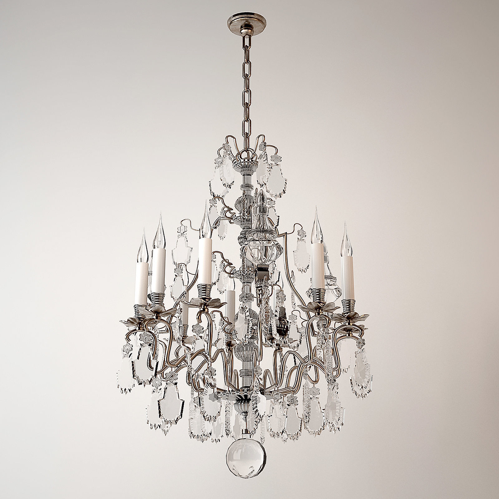 3D Vaughan Classic Chandelier CGTrader