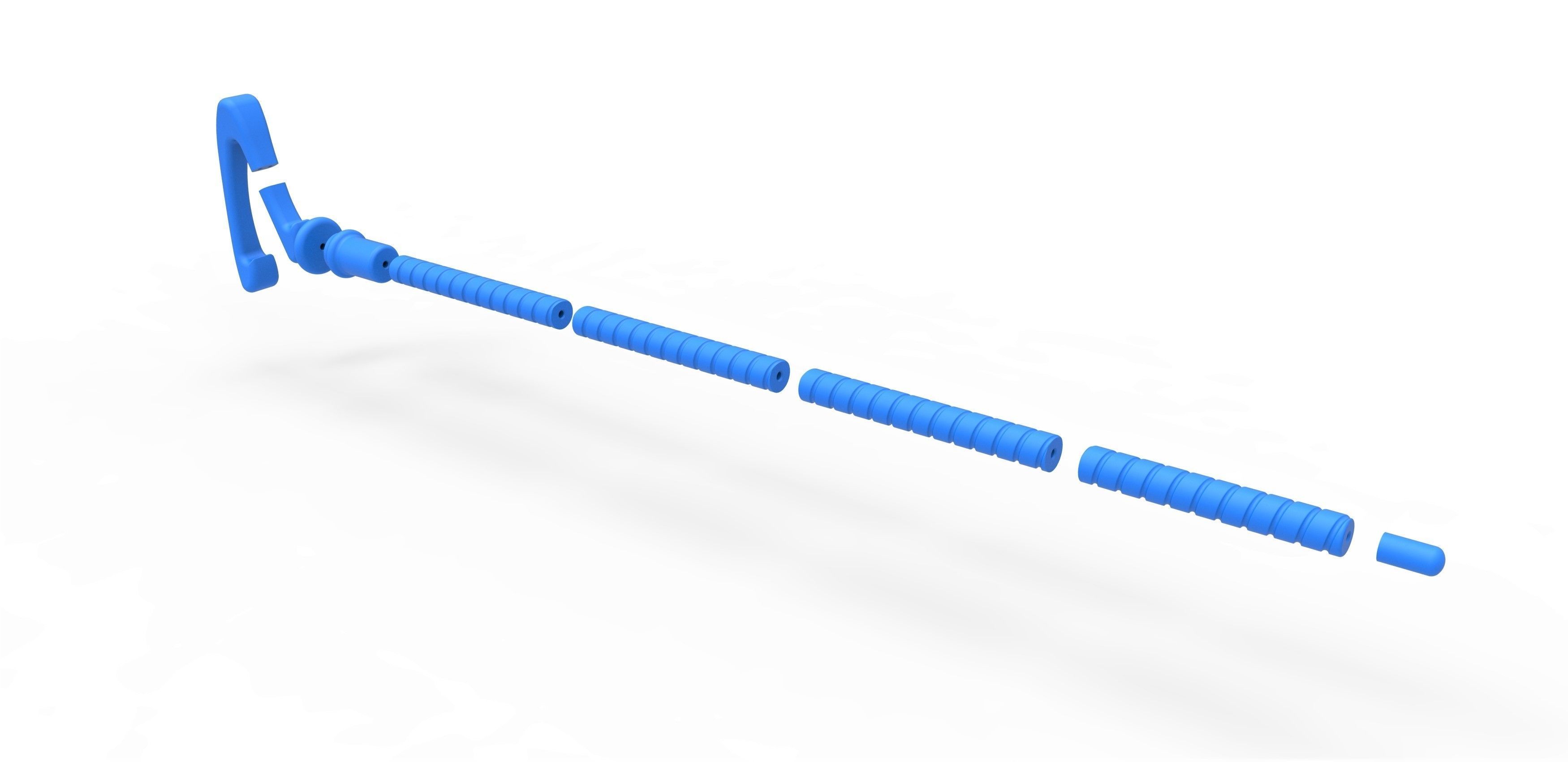 Riddler Cane from the movie Batman Forever 1995 3D model 3D printable ...
