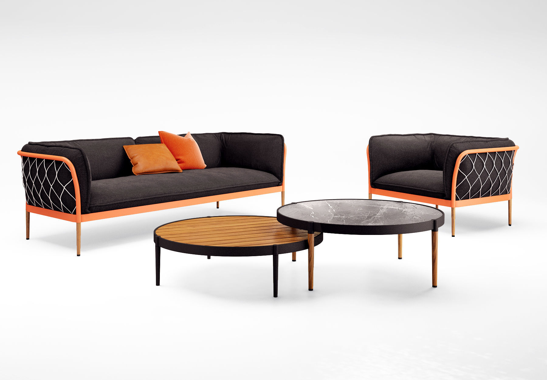 Tait Trace sofa and armchair