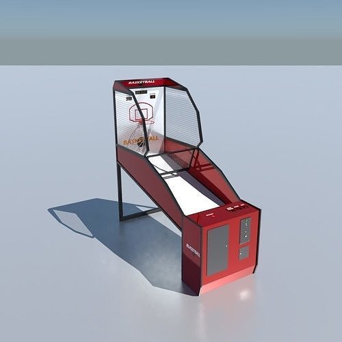 Arcade Basketball Game Machine 3D model | CGTrader