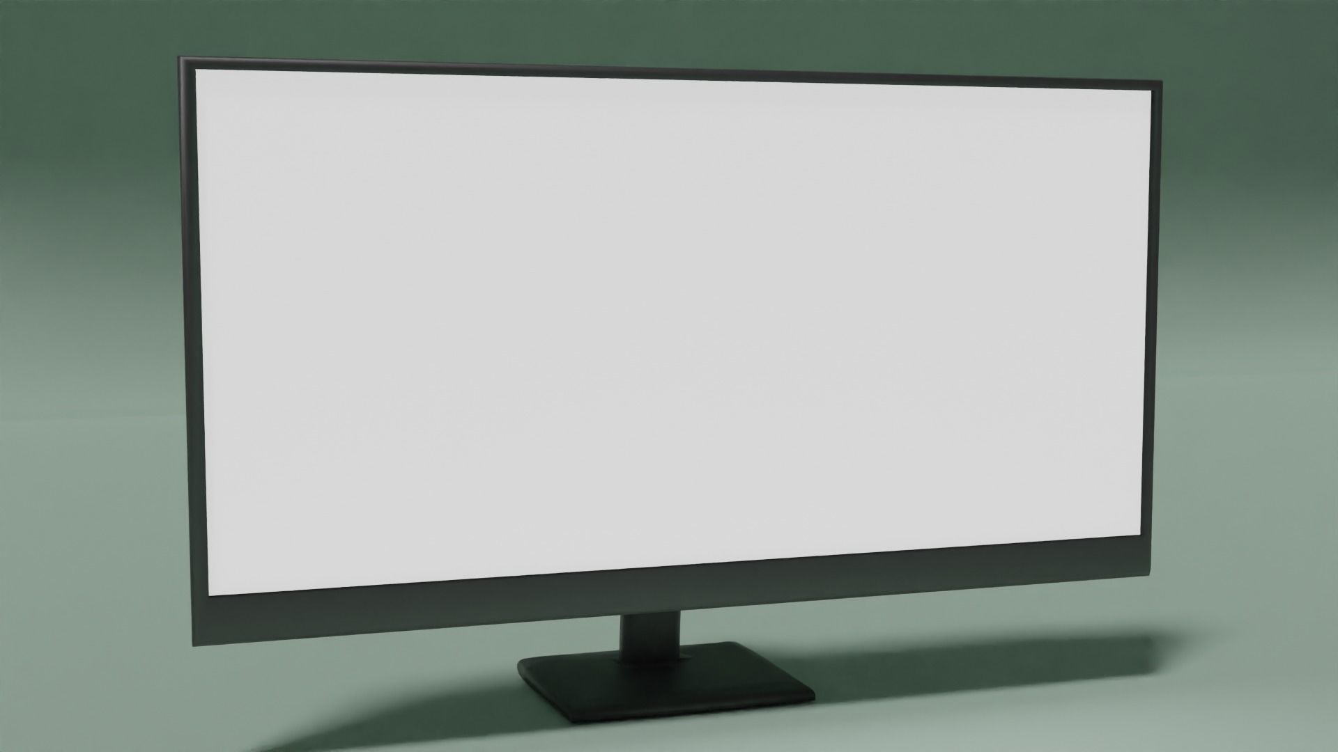 3D model 3D Computer Screen LOW POLY Game Ready VR / AR / lowpoly