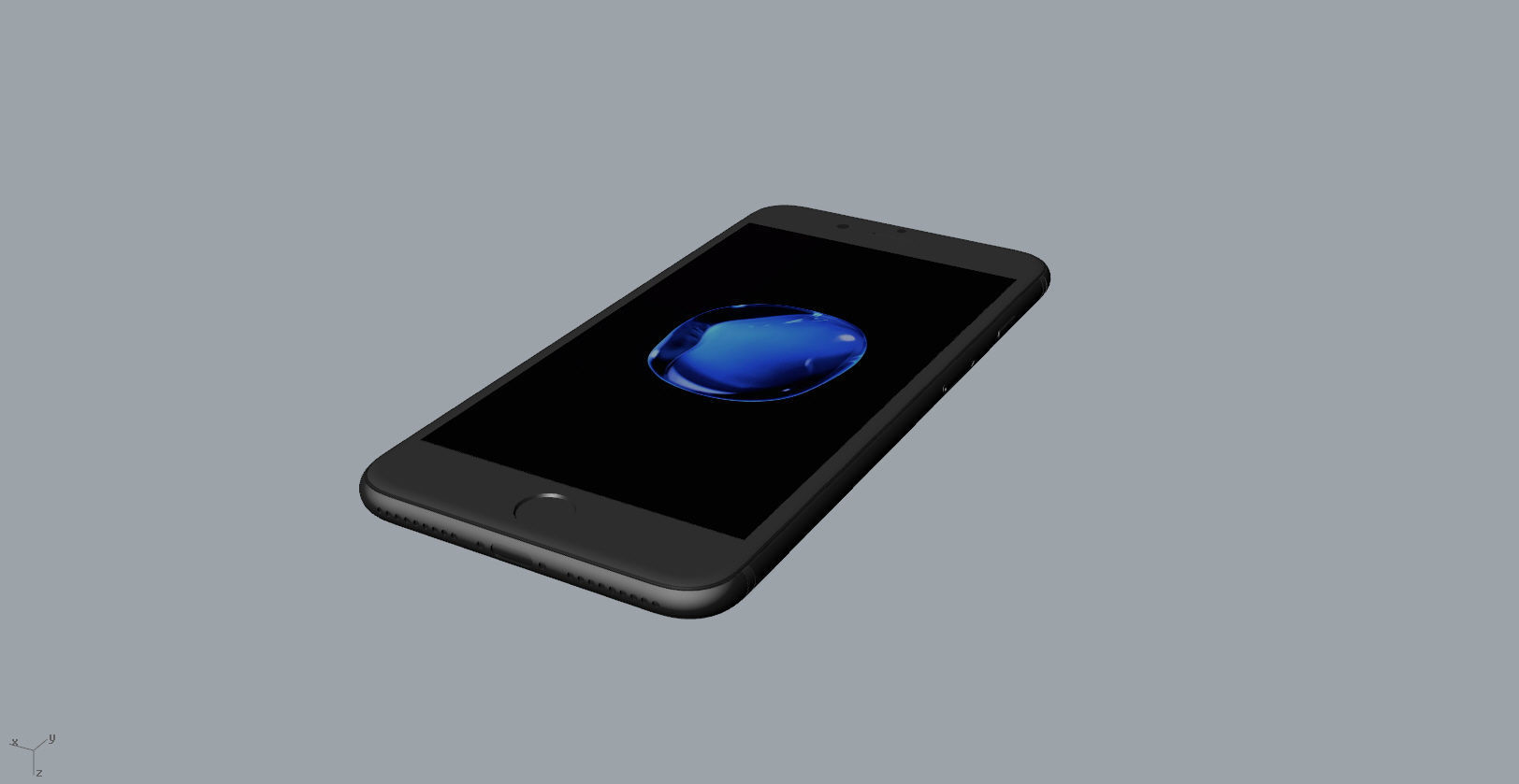 Realistic iphone 7 PLUS production 3D model 3D model 3D printable ...