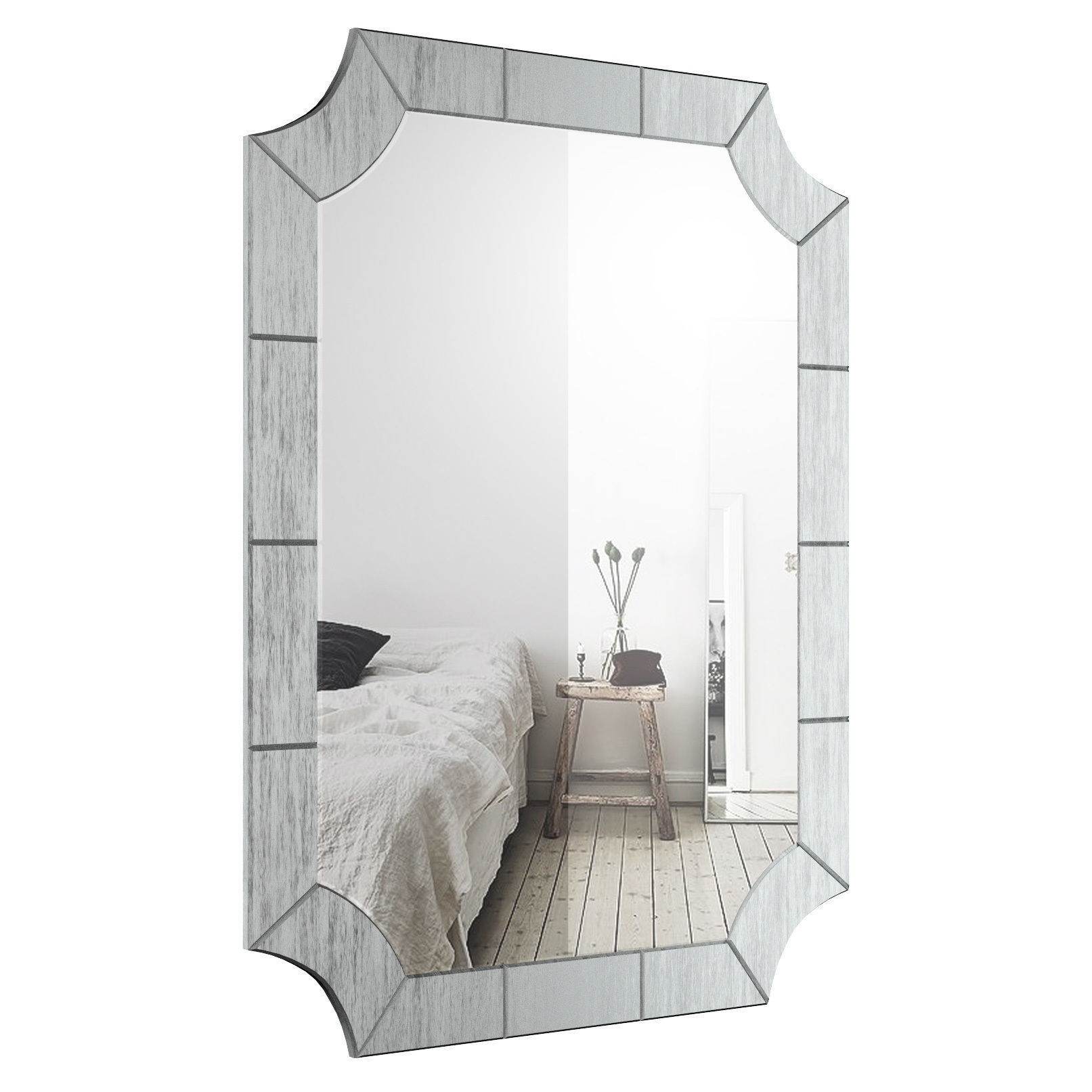 3d Model Scalloped Corner Wall Mirror Wlao1260 Cgtrader Scalloped Corner Wall Mirror Wlao1260 3d Model