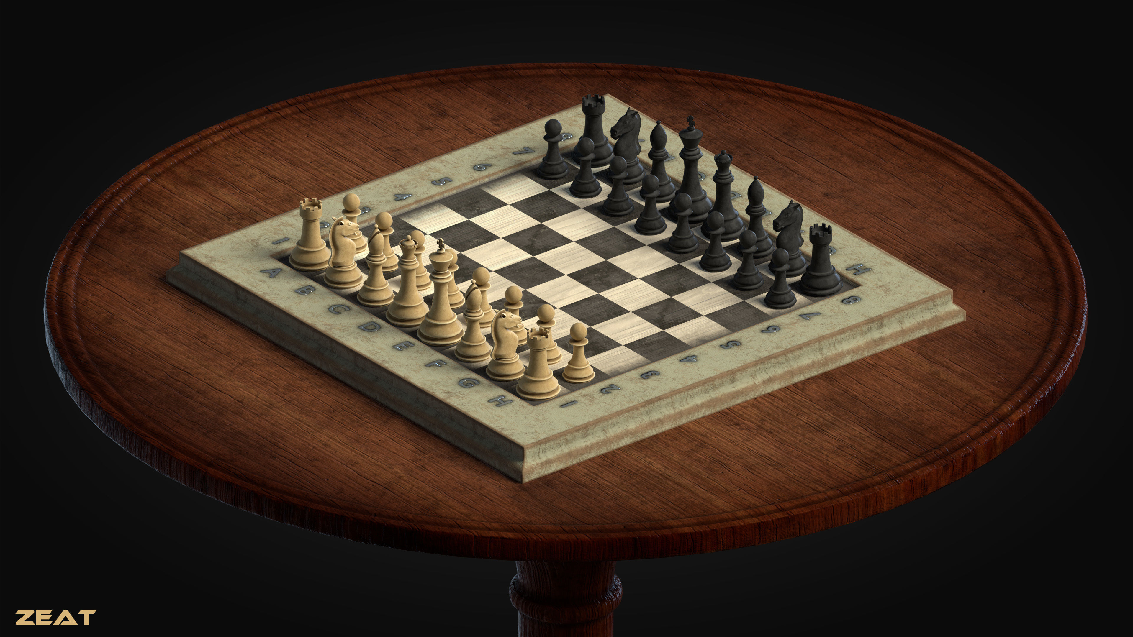 Old Chess Set
