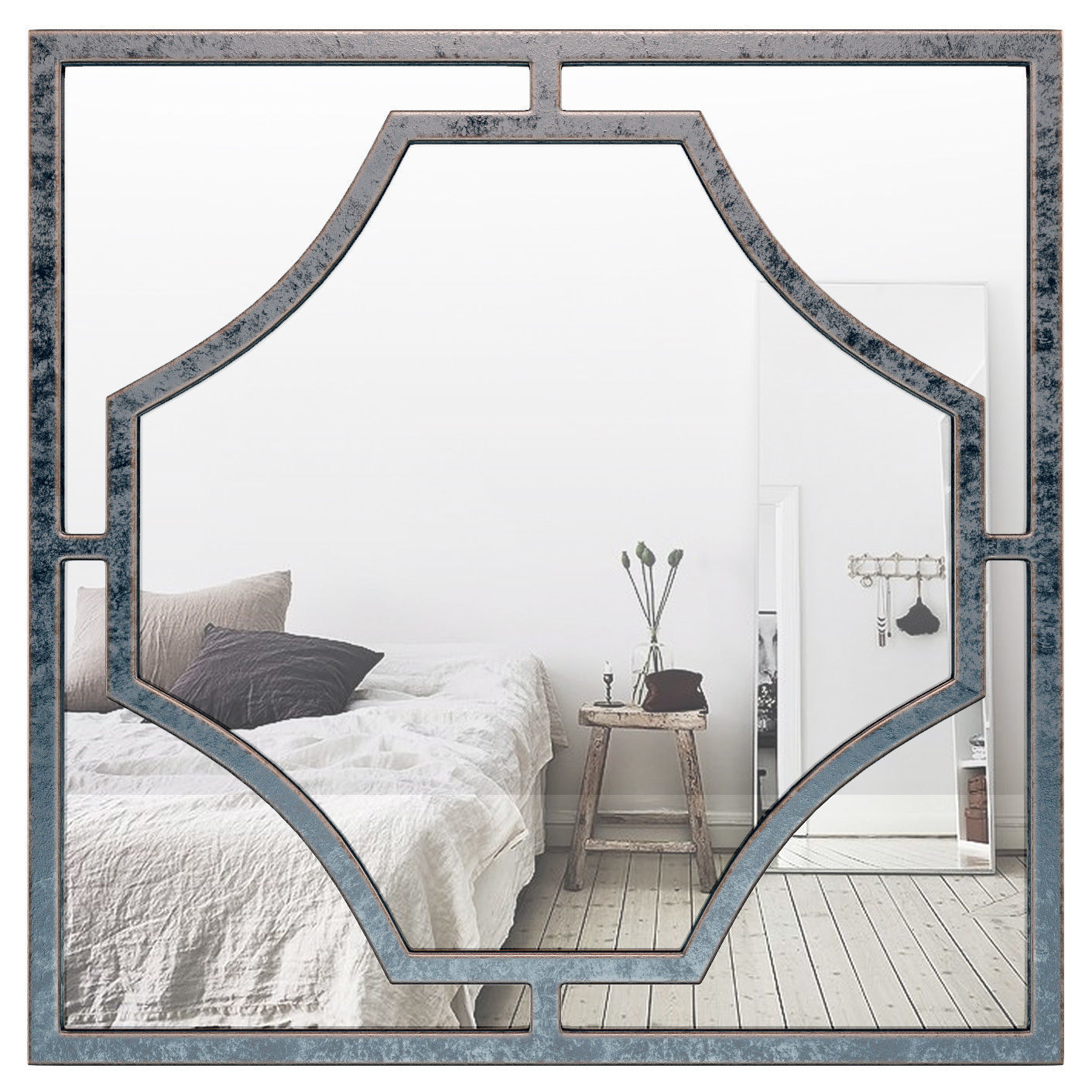 Dutchess Framed Accent Mirror BLMS3706 3D model