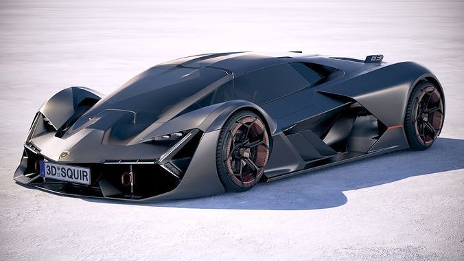 Lamborghini Terzo Millennio 2018 Model Cgtrader