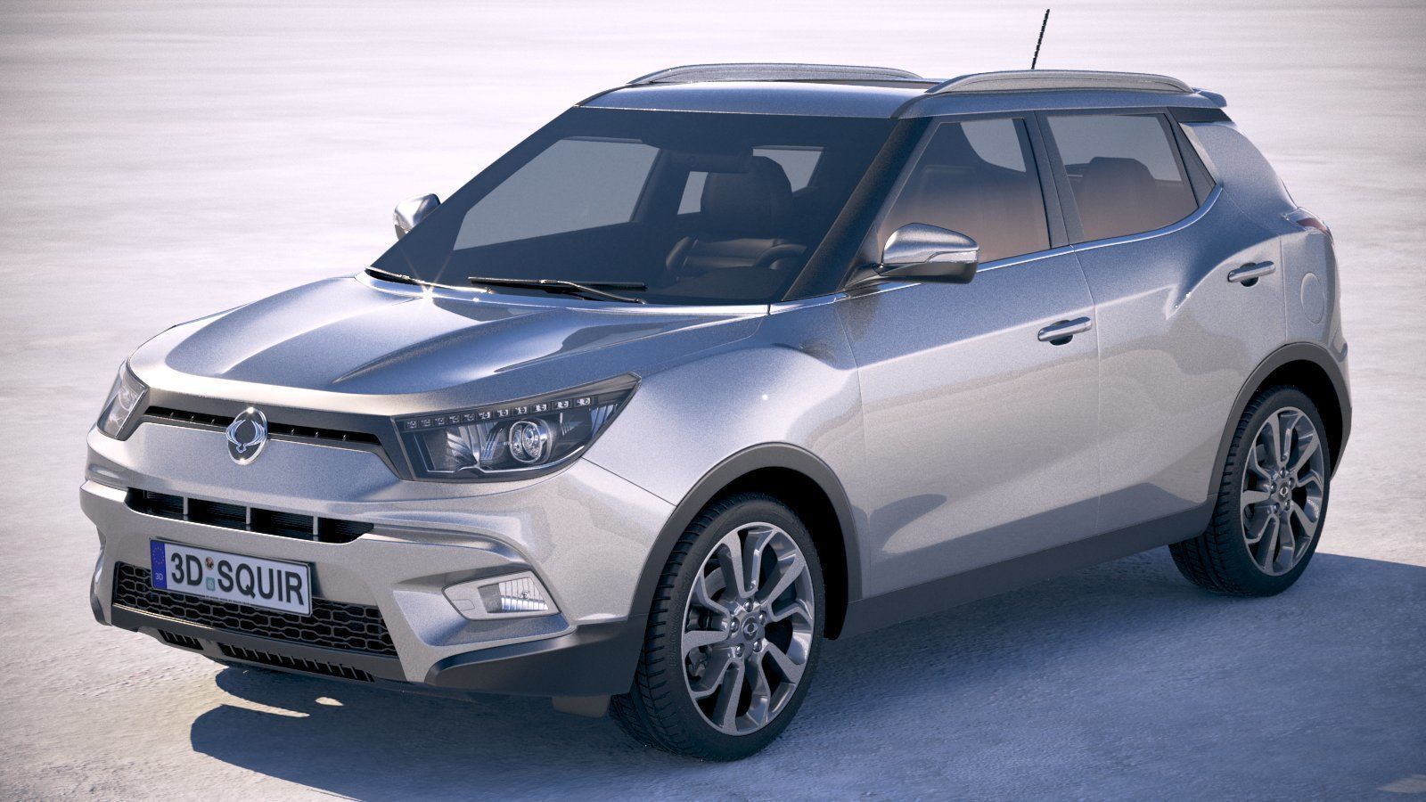 Ssangyong Tivoli 2018 3D model