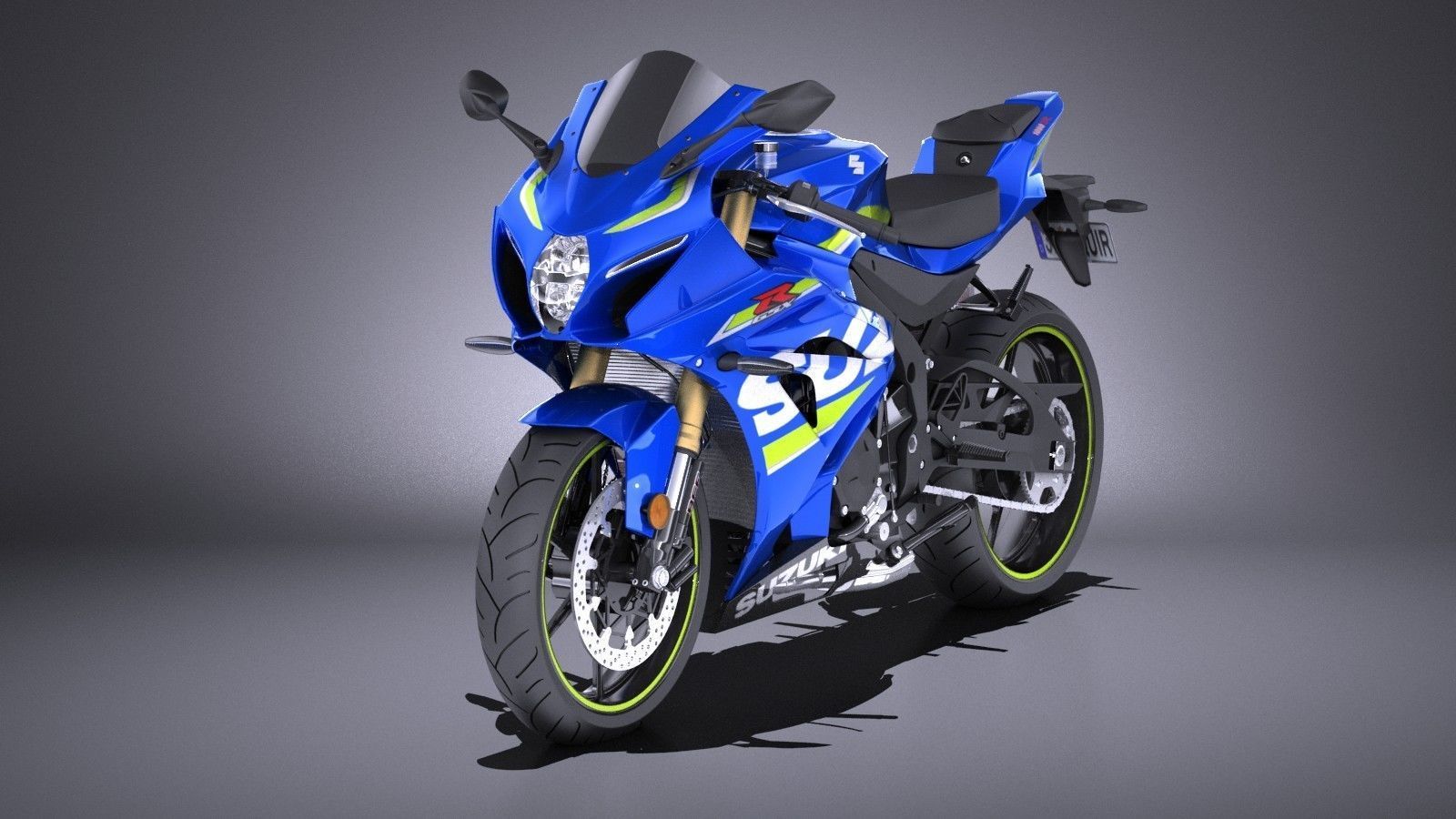 Suzuki GSX-R1000 2017 VRAY