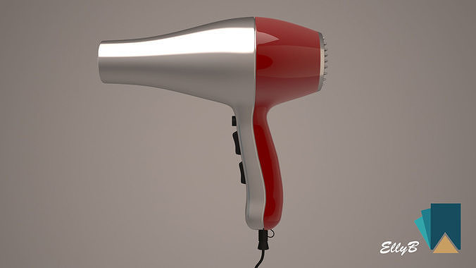 Hairdryer hair dryer 3D model | CGTrader