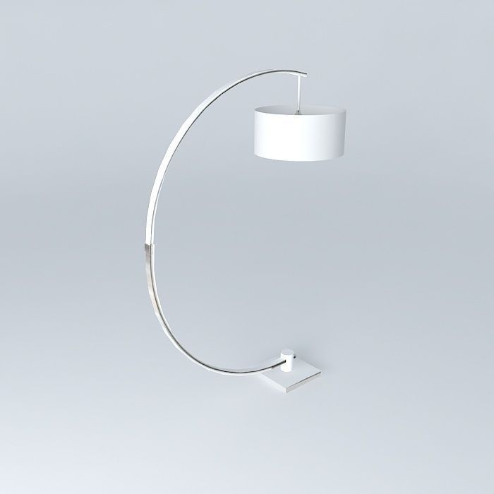 3d Model Urban White Floor Lamp Houses The World Urban White Floor Lamp Houses The World 3d Model Max Obj 3ds Fbx Stl Dae 1