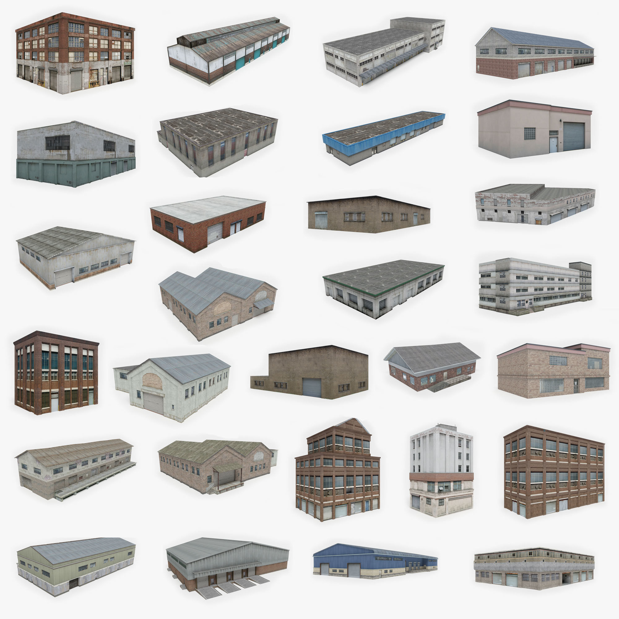 29 Industrial Buildings Collection